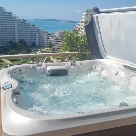 Lux- apparemment à Marina baie des Anges -vue de la mer Appartamento Villeneuve-Loubet